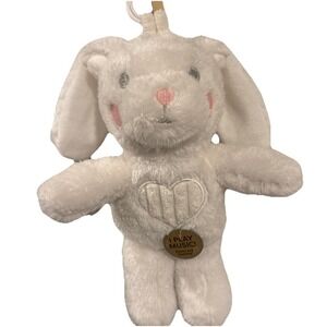 Dreamgro Lullaby Baby Bunny Lovey Musical Plush Comfort Soother Musical Doll New